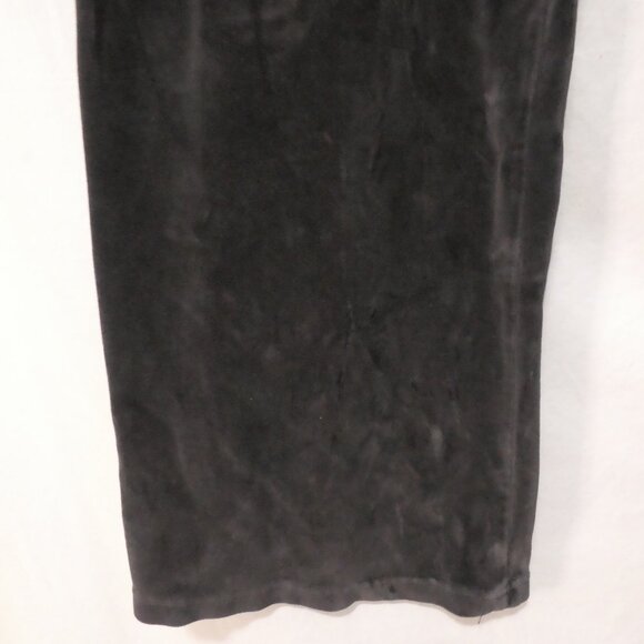 Y2K | GAP - Stretch | small | Soft Black Velour / Velvet Loungewear Pants - Picture 8 of 16